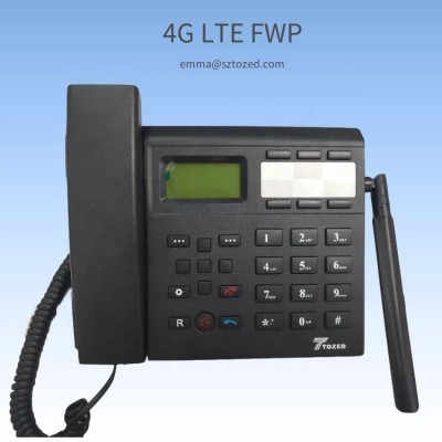 4G LTE VOLTE SIP fixed wireless phone WCDMA china supplier Tozed landline