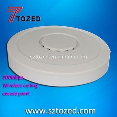 Tozed AP Long Range PoE wifi Access Point with Power Injector 2.4 GHz 300 Mbps Wi-Fi